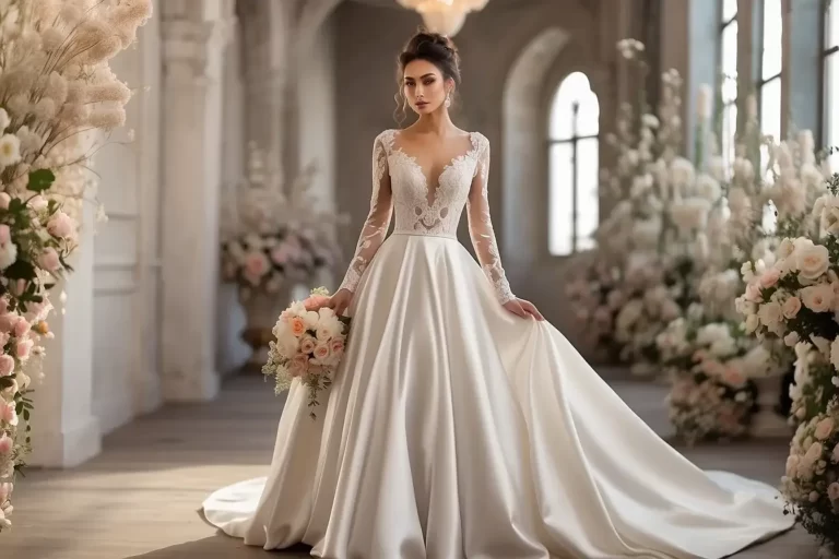 A Guide to Bridal Beauty on Long Sleeve Wedding Dresses